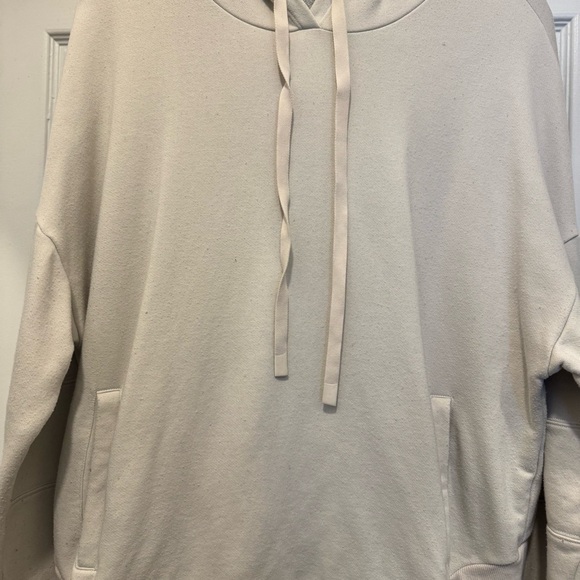 ALO Yoga Cream Hoodie Sweatshirt - Picture 2 of 4